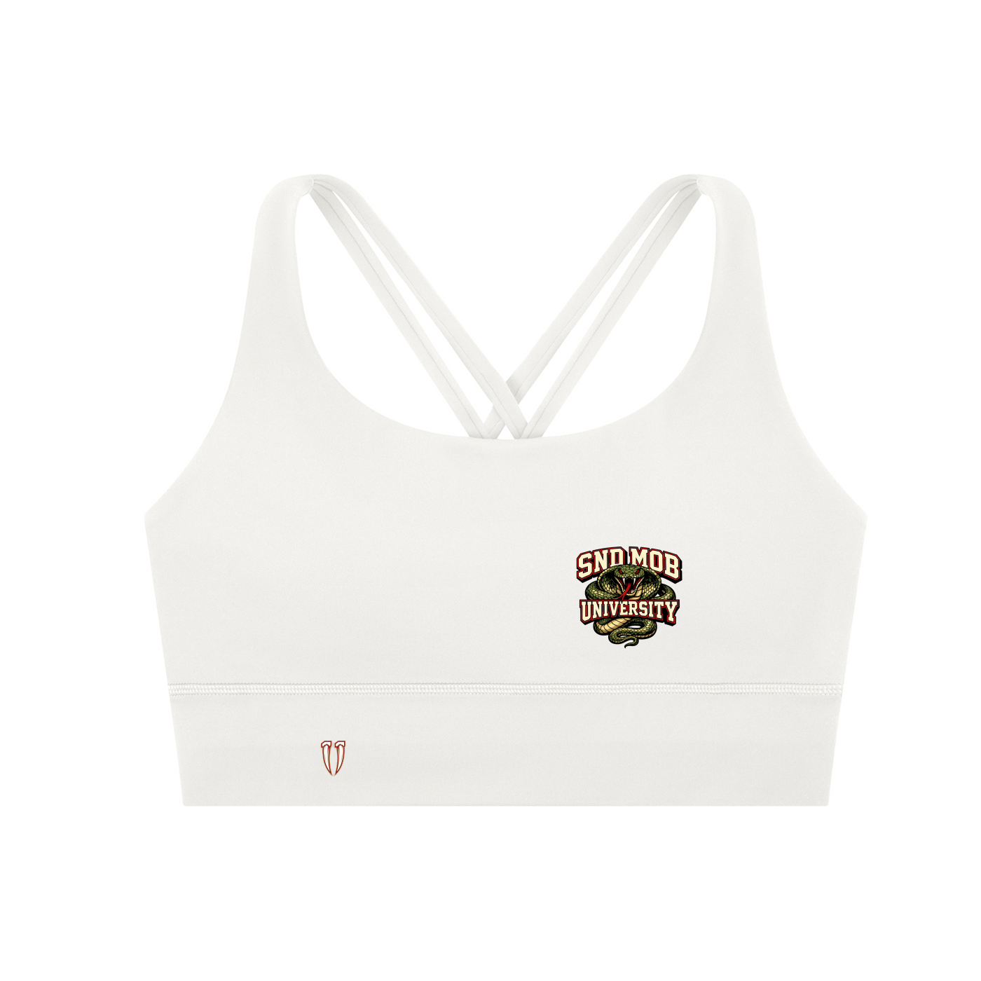 Strappy Criss-Cross Sports Bra