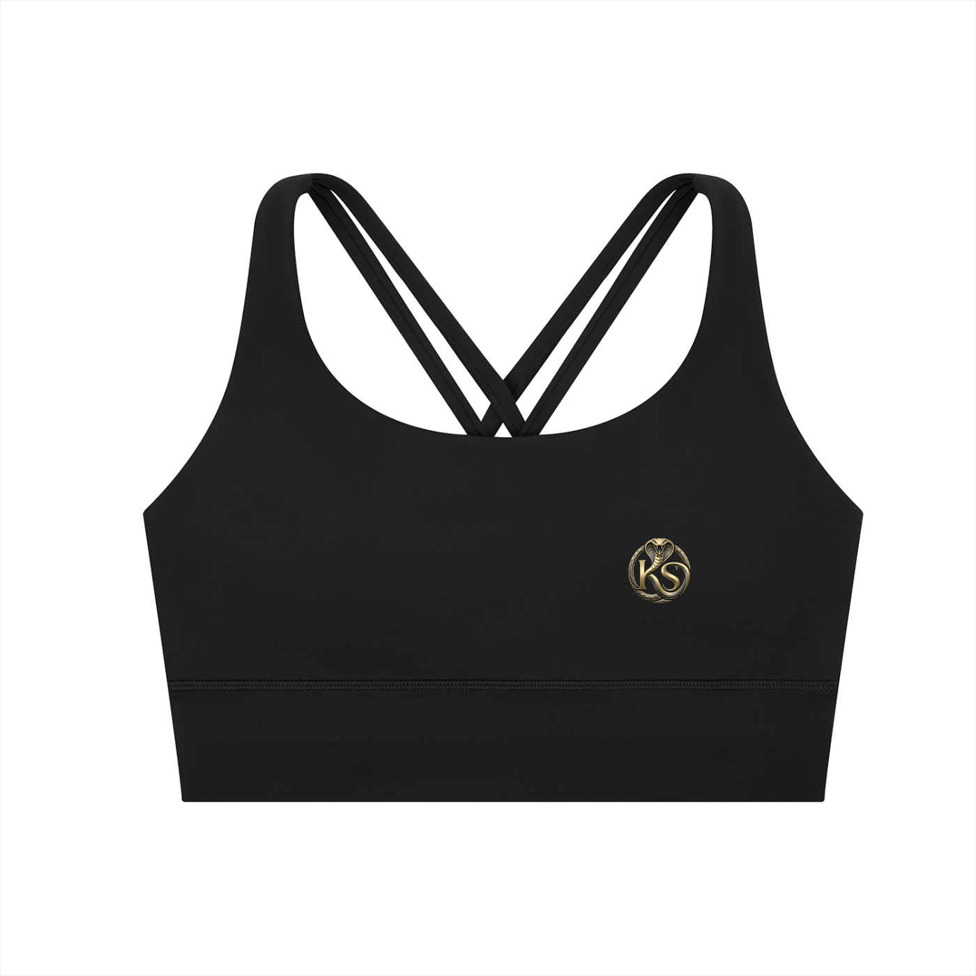 Strappy Criss-Cross Sports Bra
