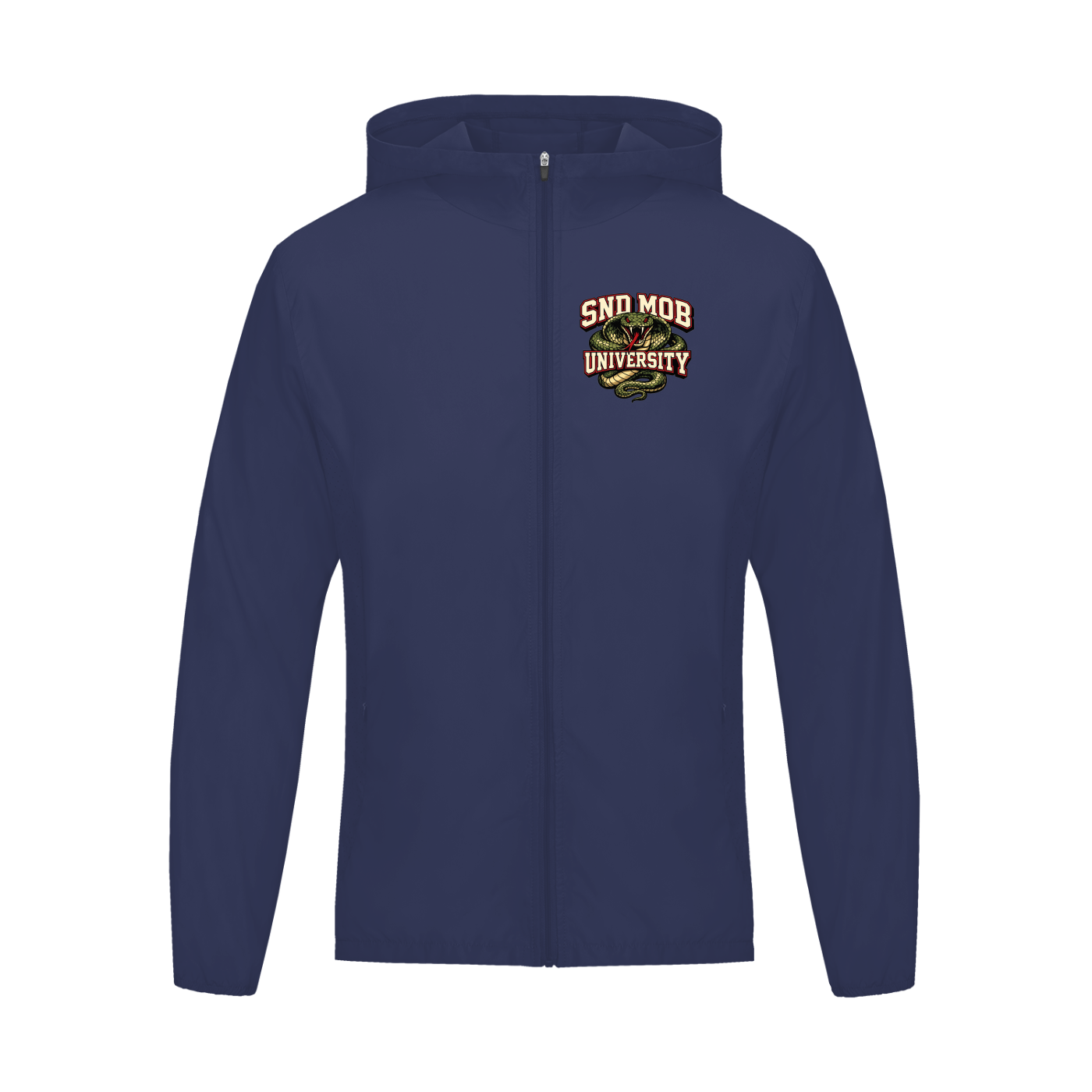 Soft Hooded Sports Jacket