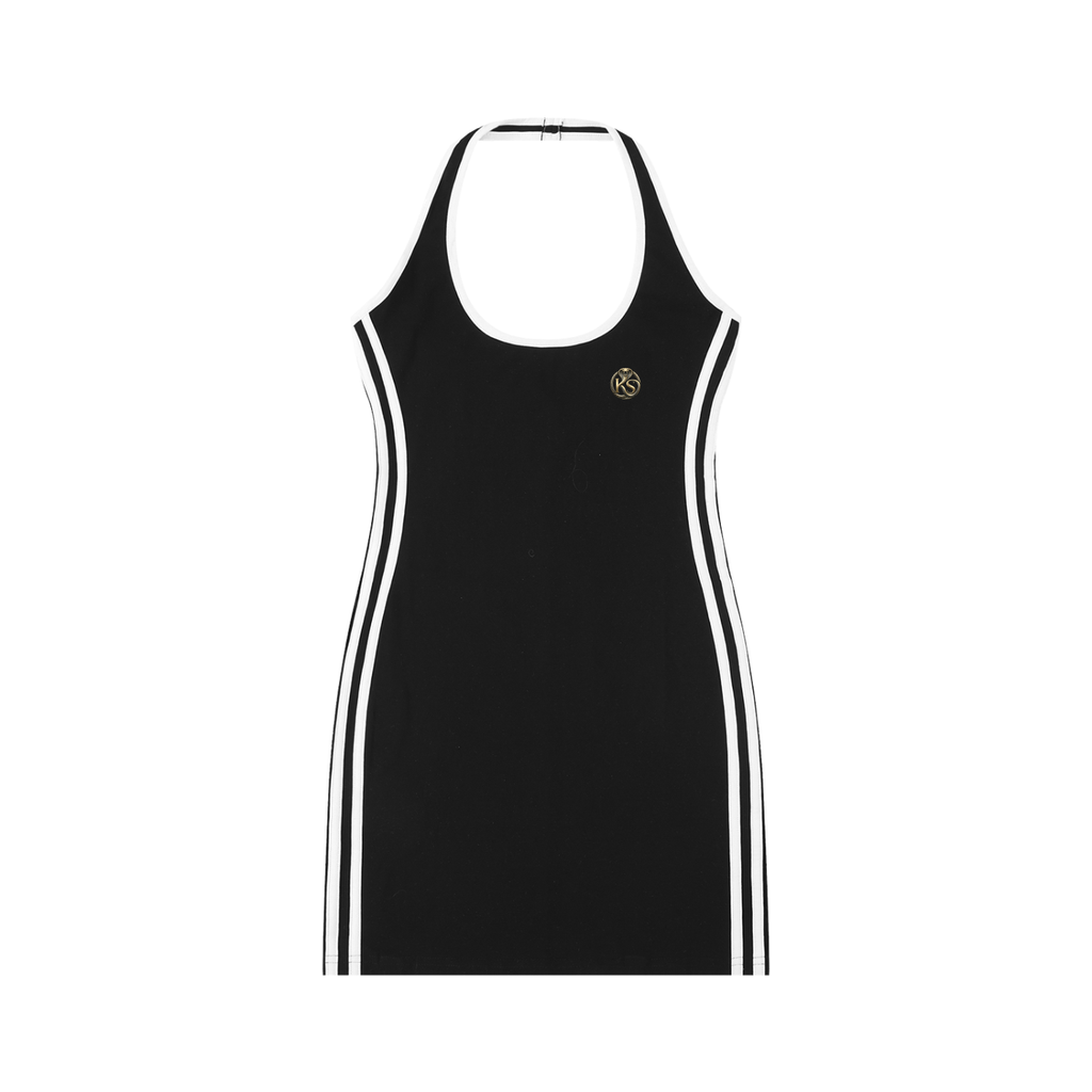 Women's Binding Tight Halter Dress
