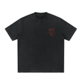 Heavyweight Vintage Washed Frayed T-Shirt