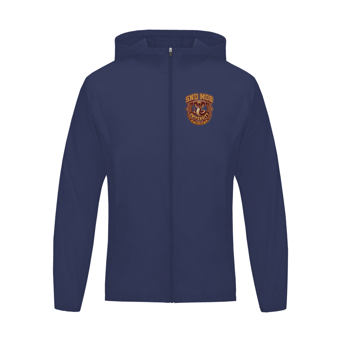 Soft Hooded Sports Jacket
