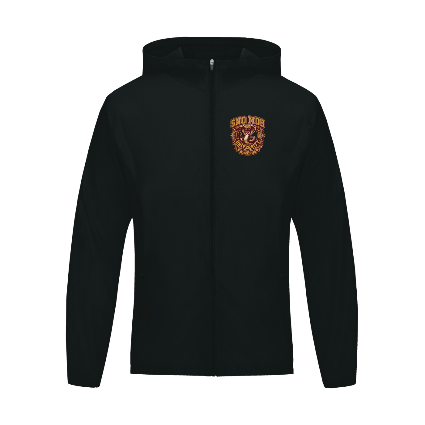 Soft Hooded Sports Jacket