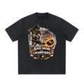 Heavyweight Vintage Washed Frayed T-Shirt