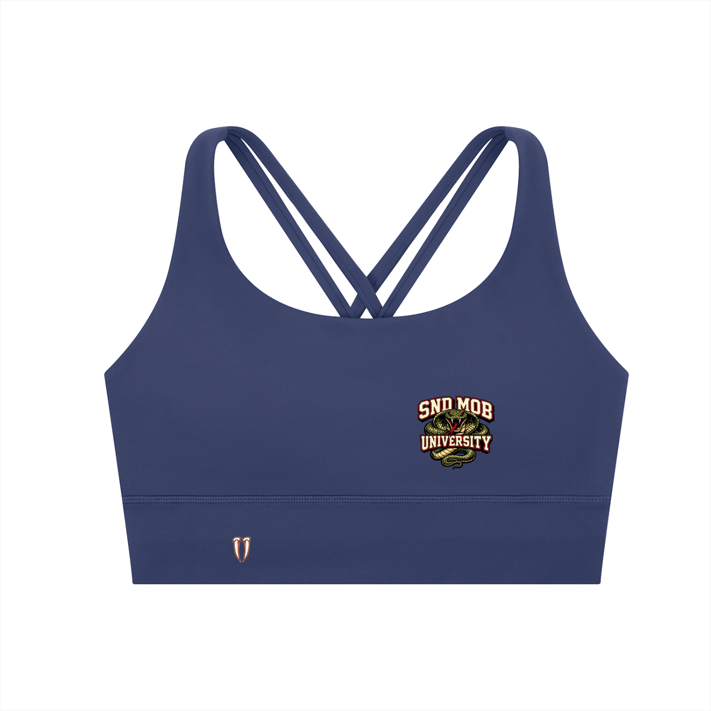 Strappy Criss-Cross Sports Bra