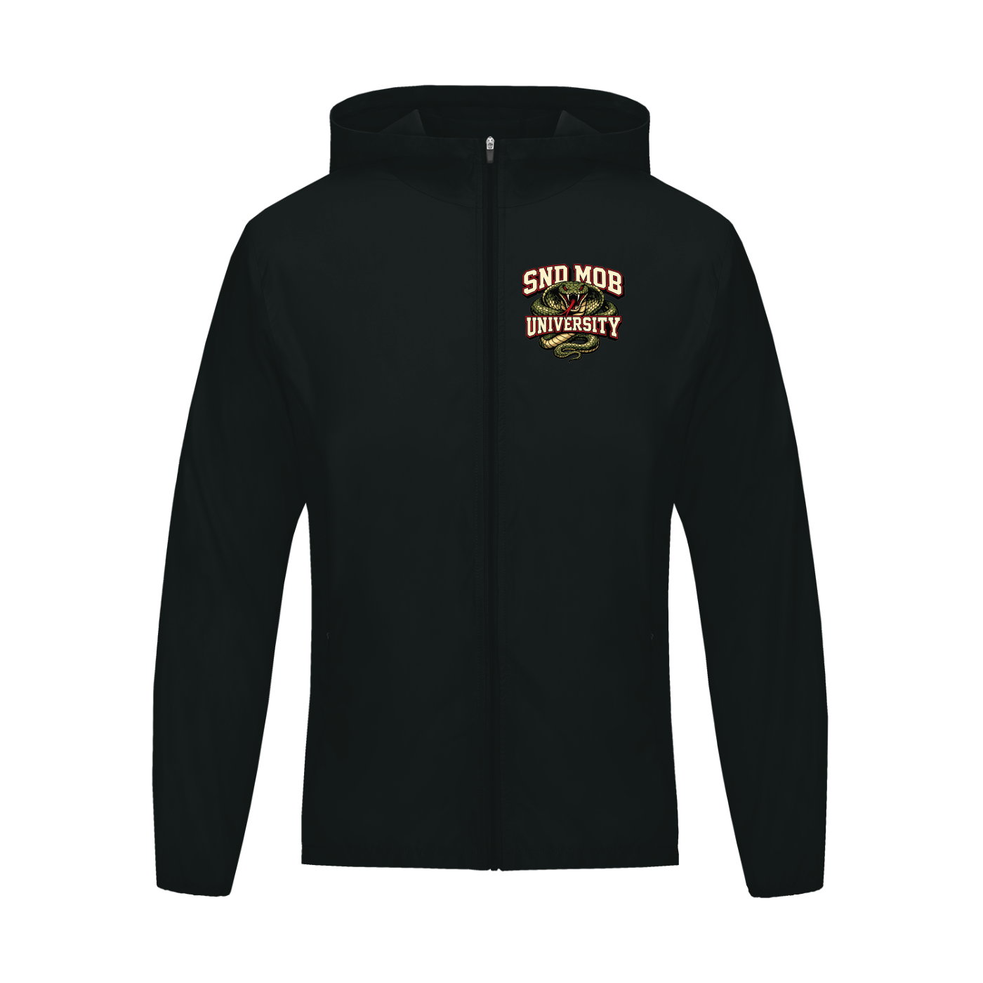 Soft Hooded Sports Jacket