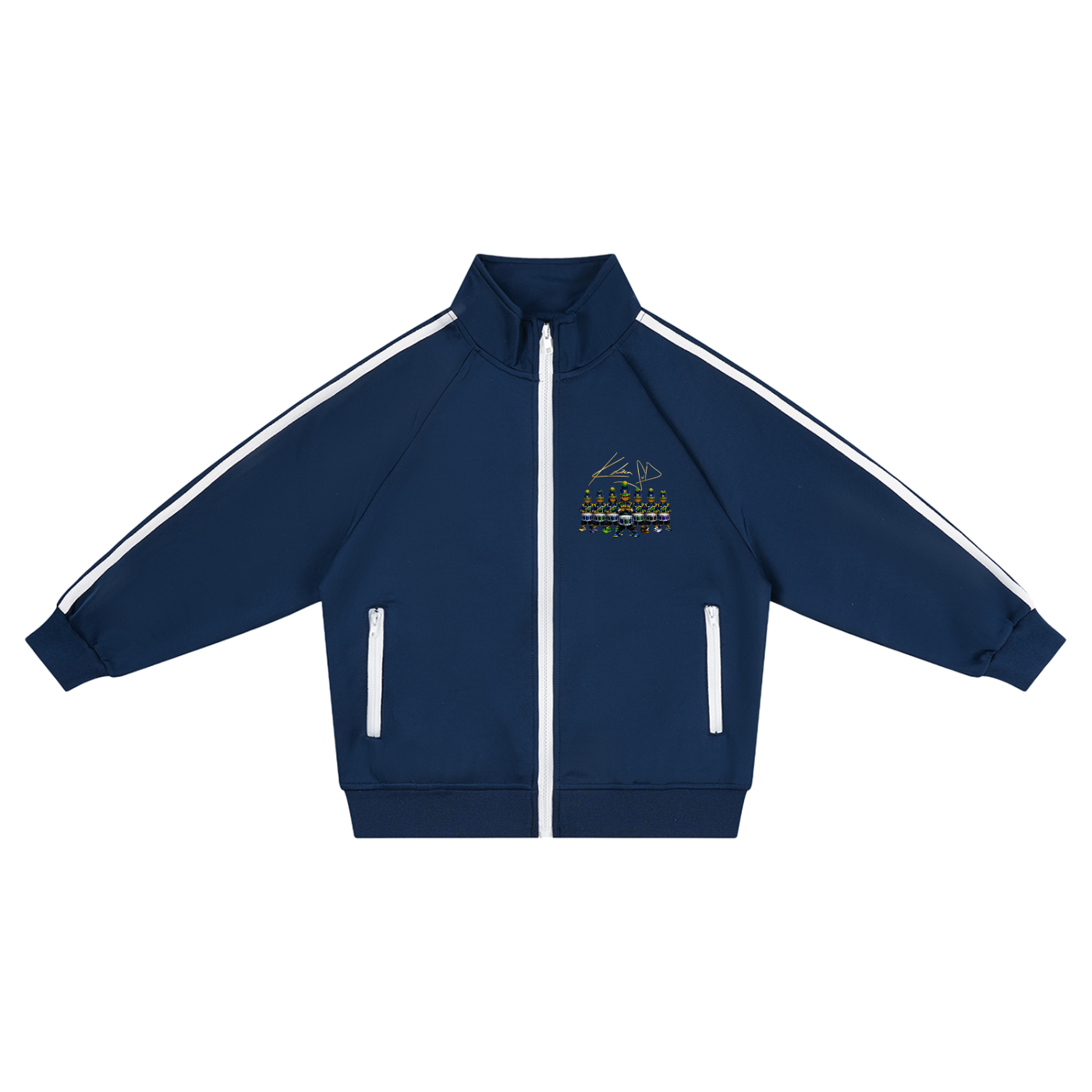 Kids’ Contrast Tape Coach Jacket