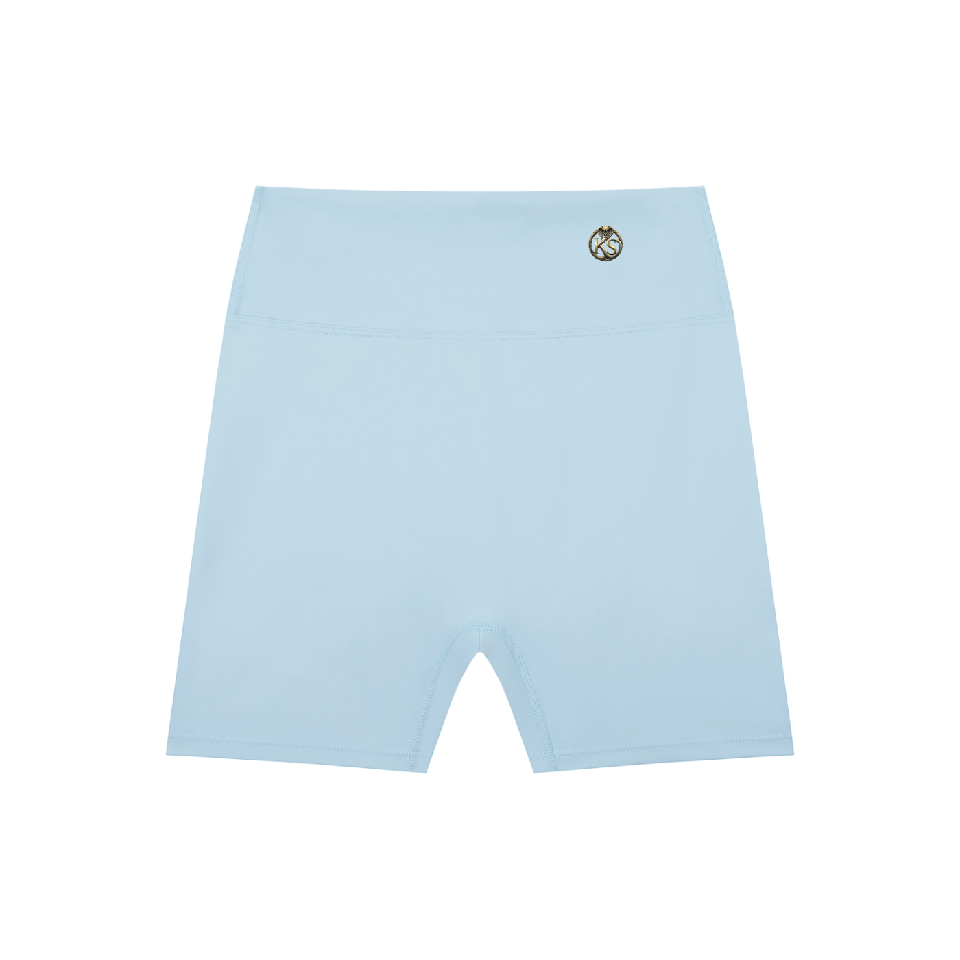 High-Waisted Blend Biker Shorts
