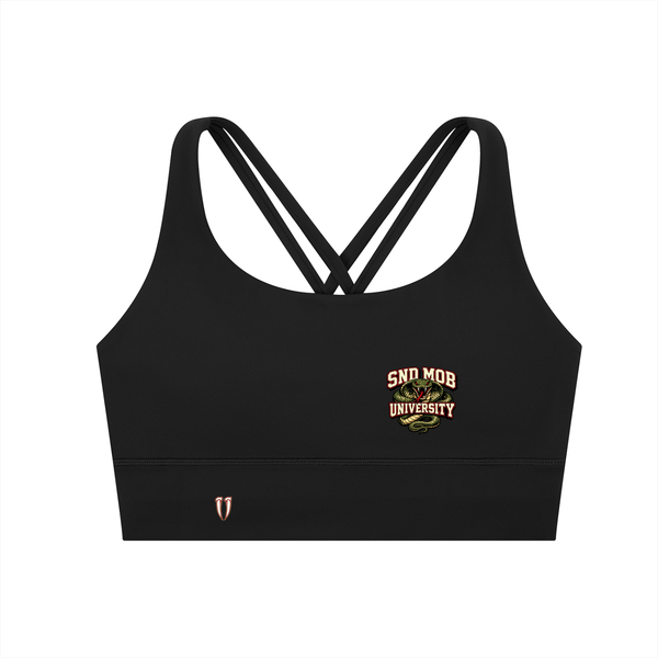 Strappy Criss-Cross Sports Bra