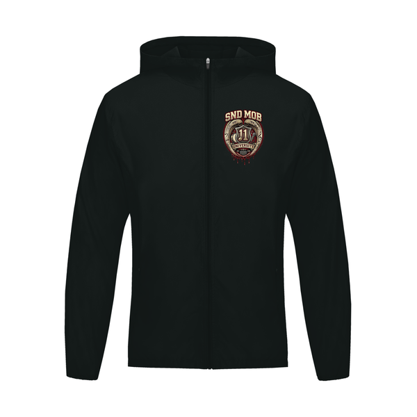 Soft Hooded Sports Jacket