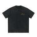 Heavyweight Vintage Washed Frayed T-Shirt