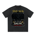 Heavyweight Vintage Washed Frayed T-Shirt
