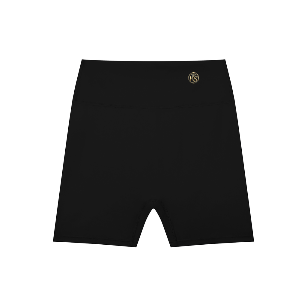 High-Waisted Blend Biker Shorts