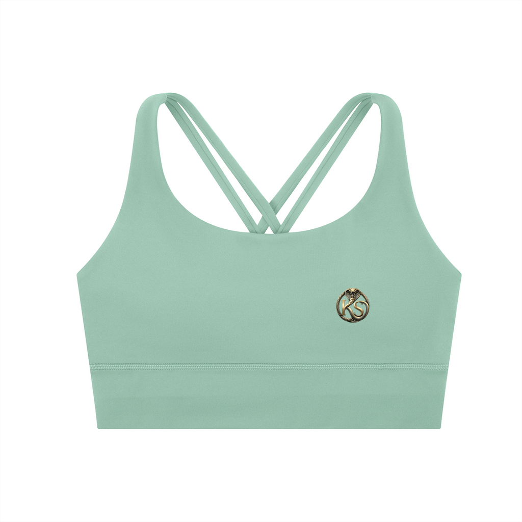 Strappy Criss-Cross Sports Bra